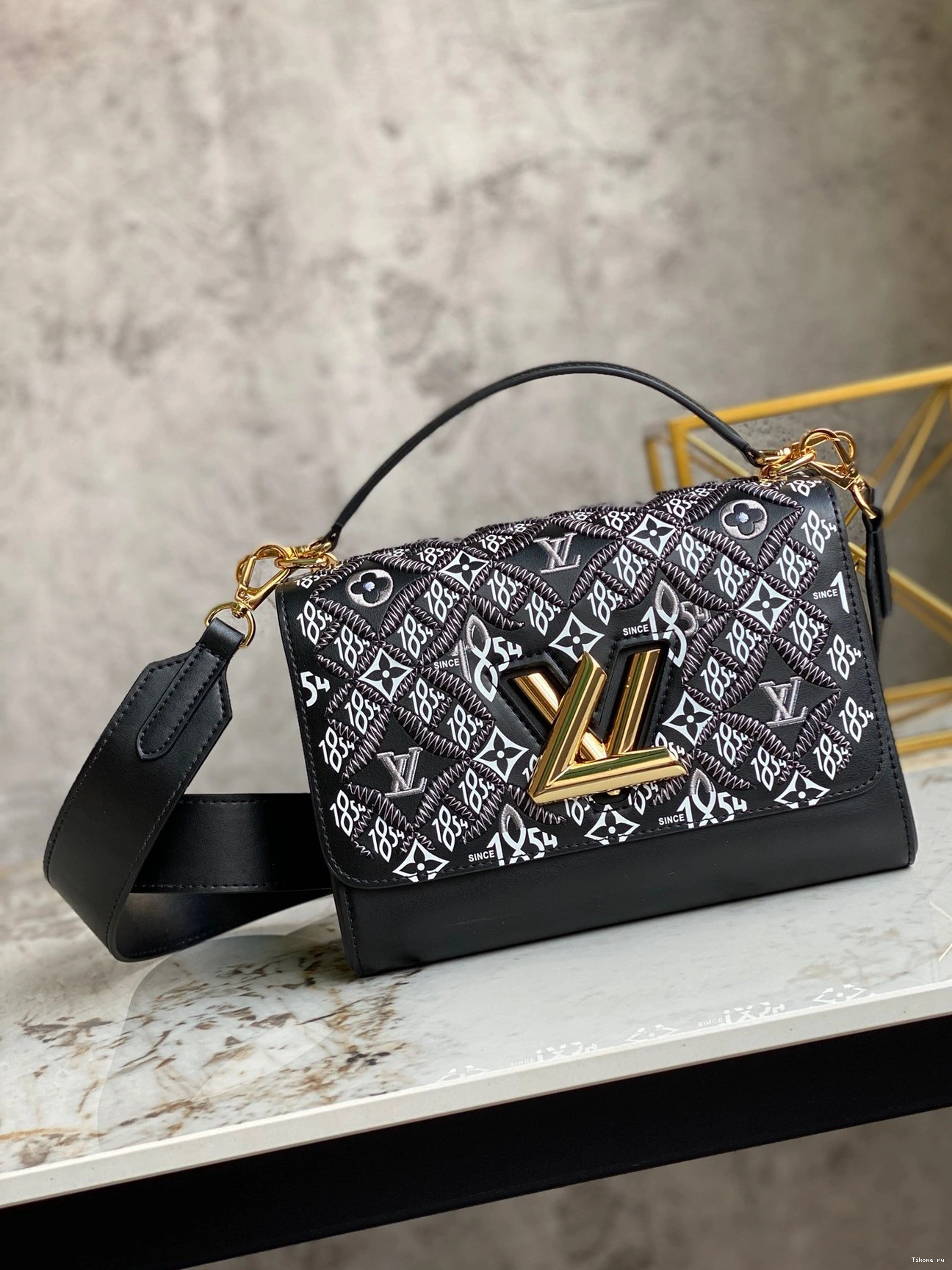 Cheap VUITTON 1854 TWIST LOUIS MM SINCE 0715